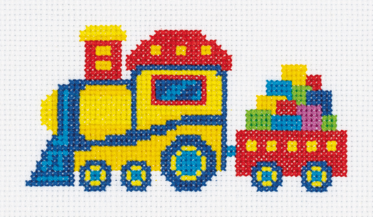 Embroidery kits PANNA 12-021 Railway Train 