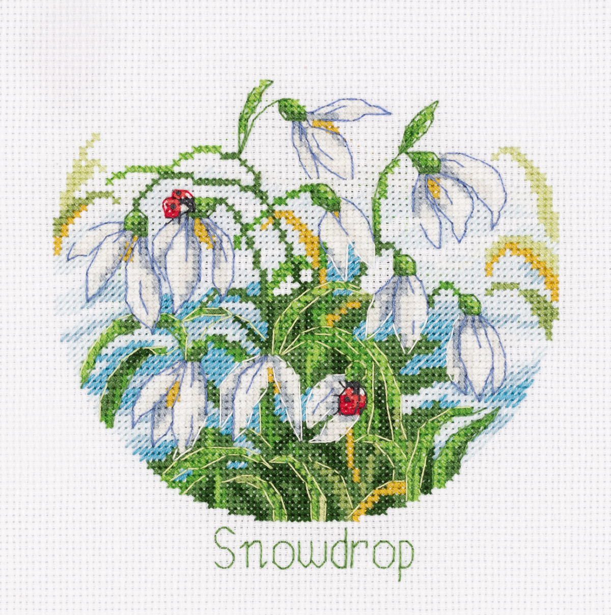 Embroidery kits PANNA 8-389 Flower Compliments. Snowdrops 