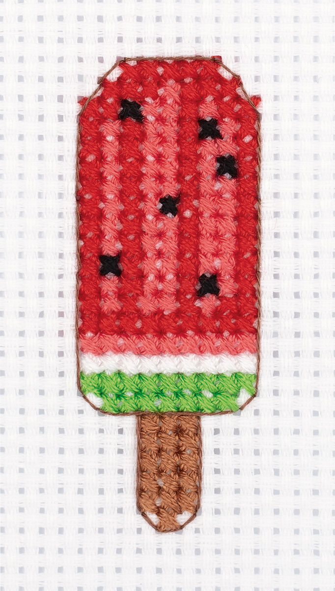 Embroidery kits PANNA 12-025 Watermelon Popsicle 