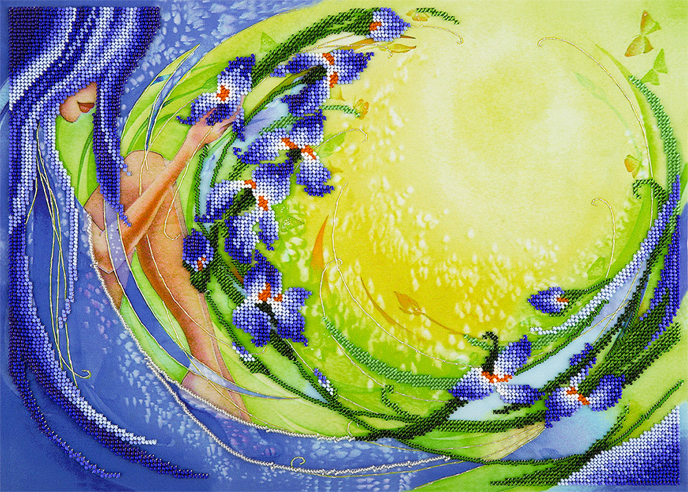 Embroidery kits PANNA BN-5024 Iris Dawn 