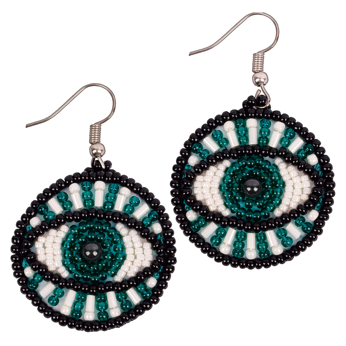 Embroidery kits PANNA 10-508 Earrings. Eyes 
