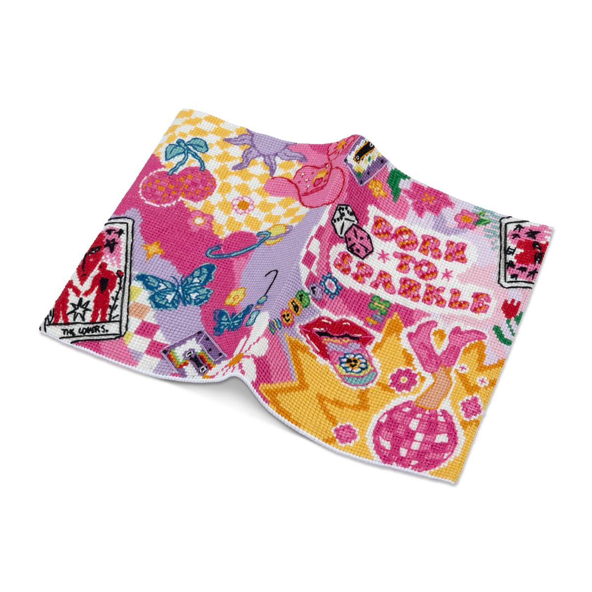 Embroidery kits PANNA OP-7562 Passport cover. Full moon