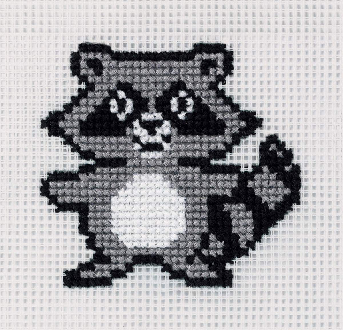 Embroidery kits PANNA 8-474 Toy Stories. Raccoon 