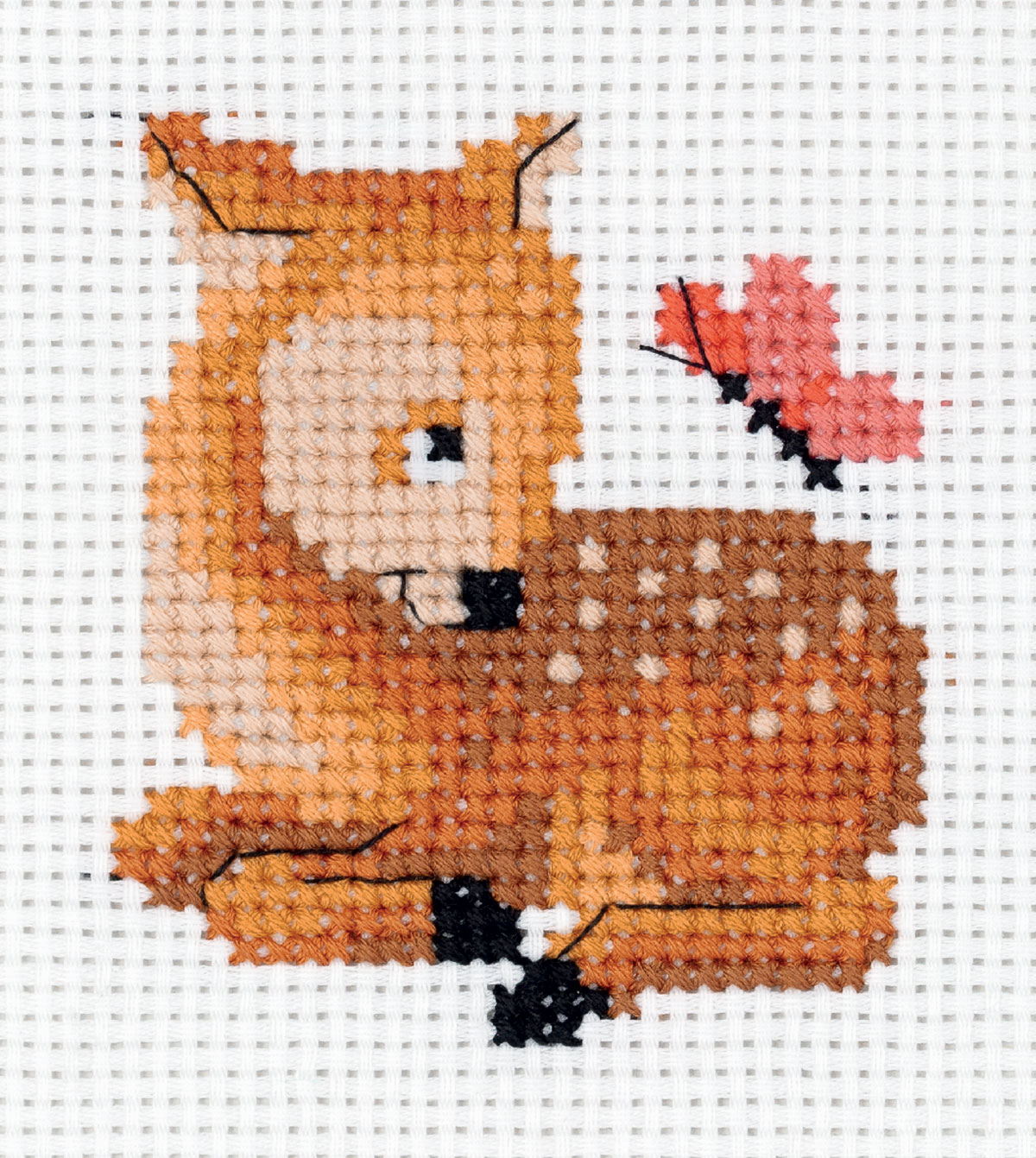 Embroidery kits PANNA 8-331 Baby Deer and a Butterfly 