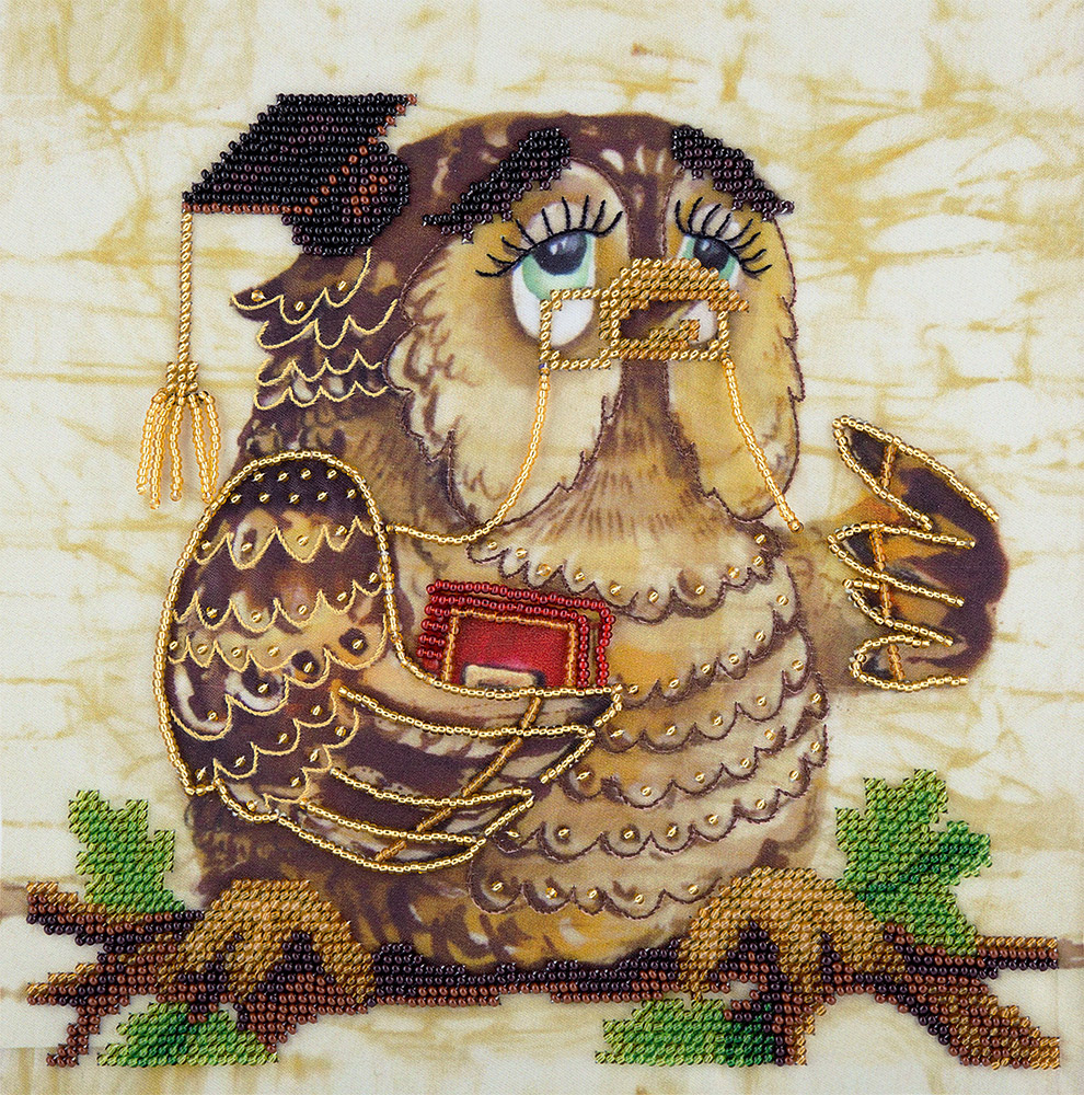 Embroidery kits PANNA BN-5023 Wise Owl 