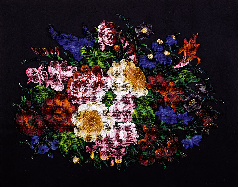 Embroidery kits PANNA BN-5011 Zhostovo Flowers 
