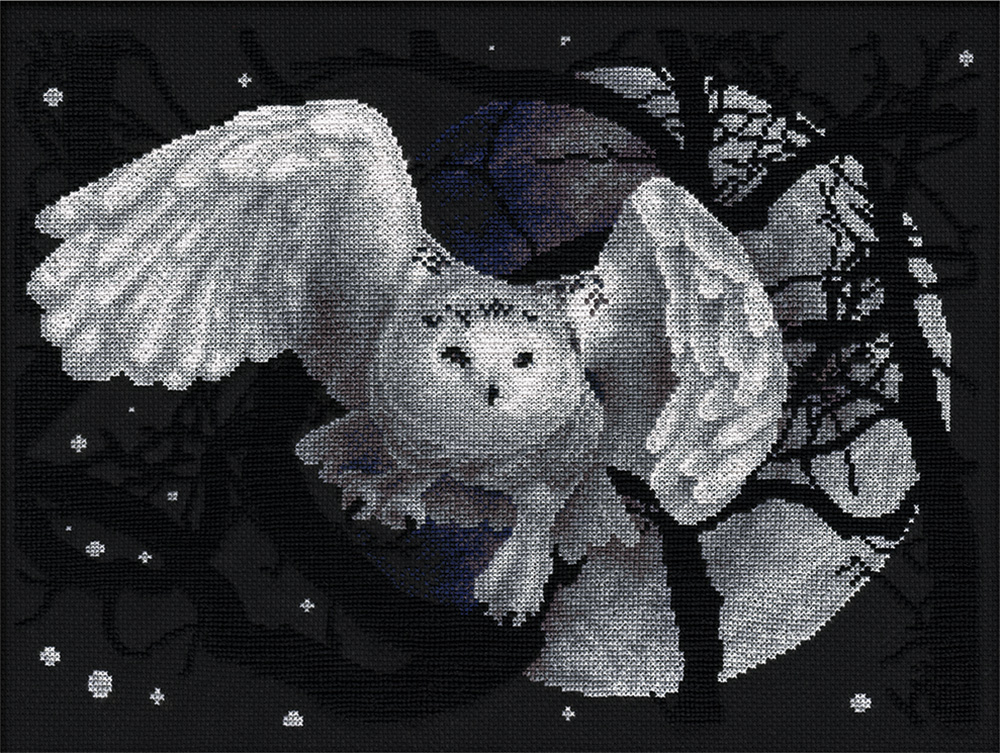 Embroidery kits PANNA J-0359 White Owl 