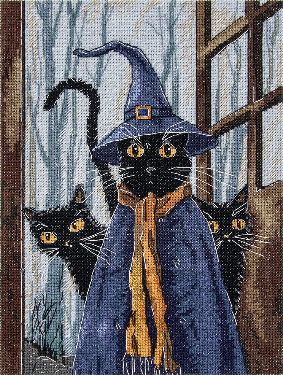 Embroidery kits PANNA K-7540 Furry Wanderers