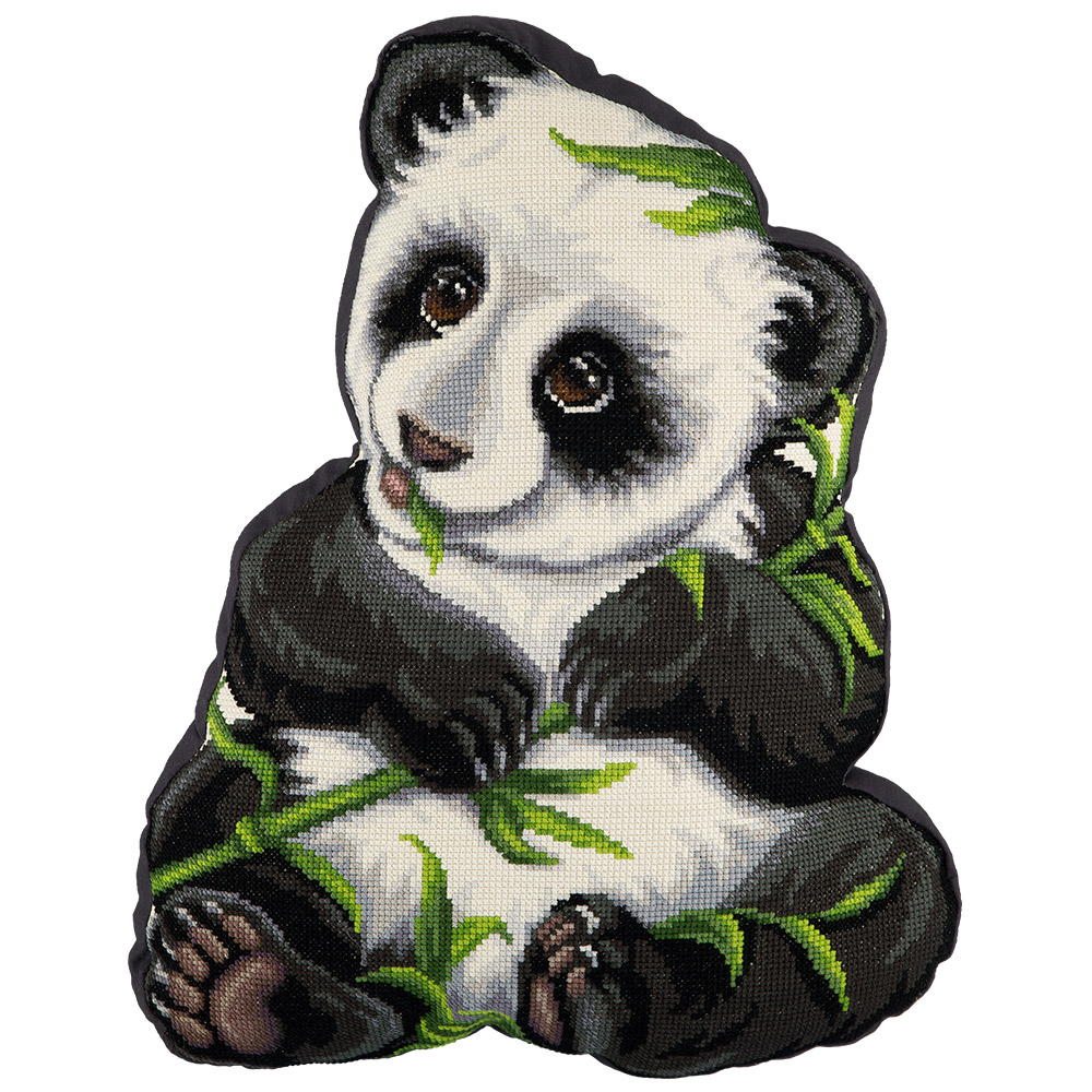 Embroidery kits PANNA PD-1910 My  Panda (Cushion Front) 