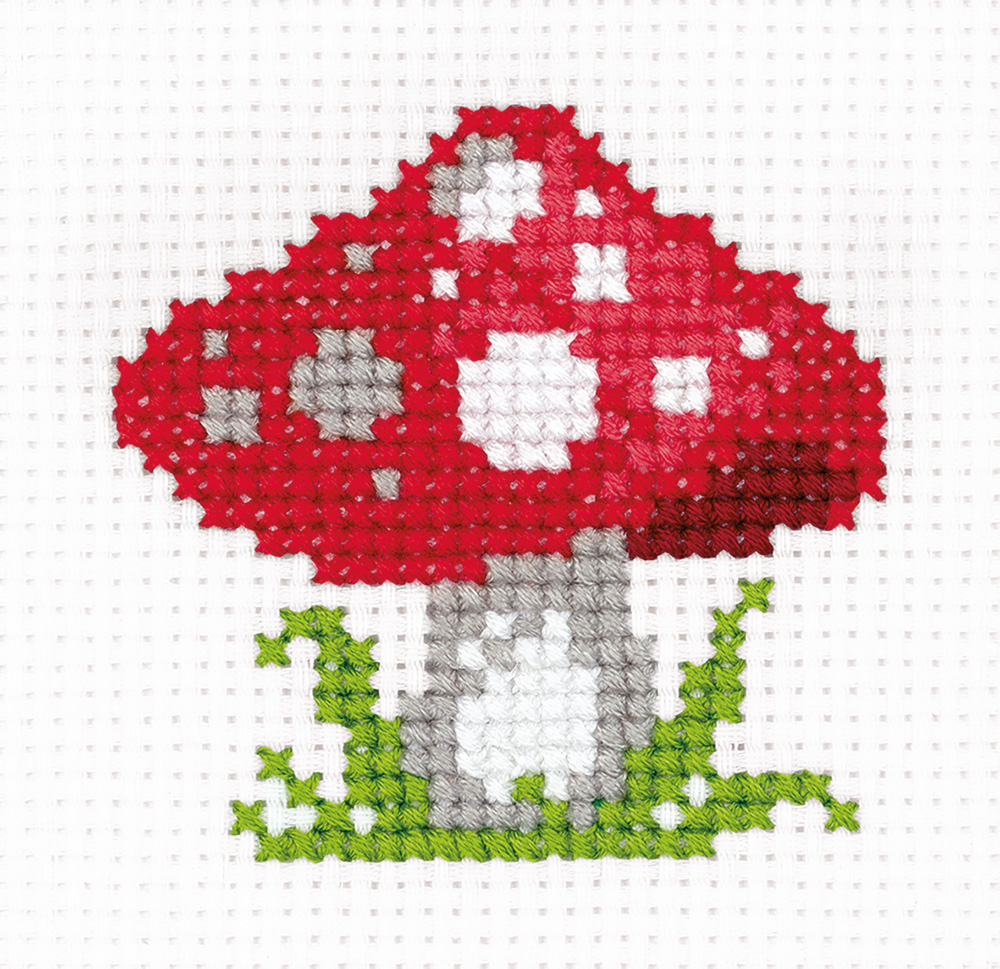 Embroidery kits PANNA 8-375 Red Mushroom 